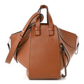 Loewe Calfskin Small Hammock Shoulder Bag Tan