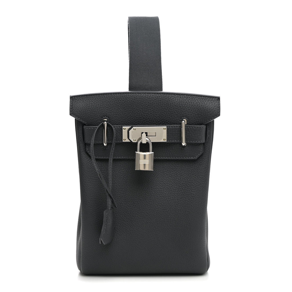 Hermès Togo Hac A Dos PM Backpack Ardoise