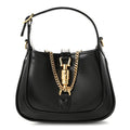 Gucci Boarded Dyana Lux Calfskin Nano Jackie 1961 Hobo Black