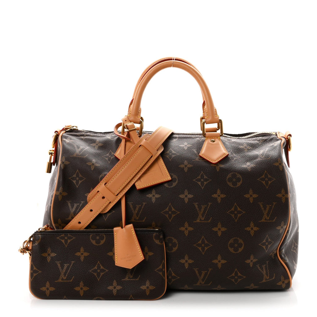 Louis Vuitton Calfskin Monogram Speedy P9 Bandouliere 40