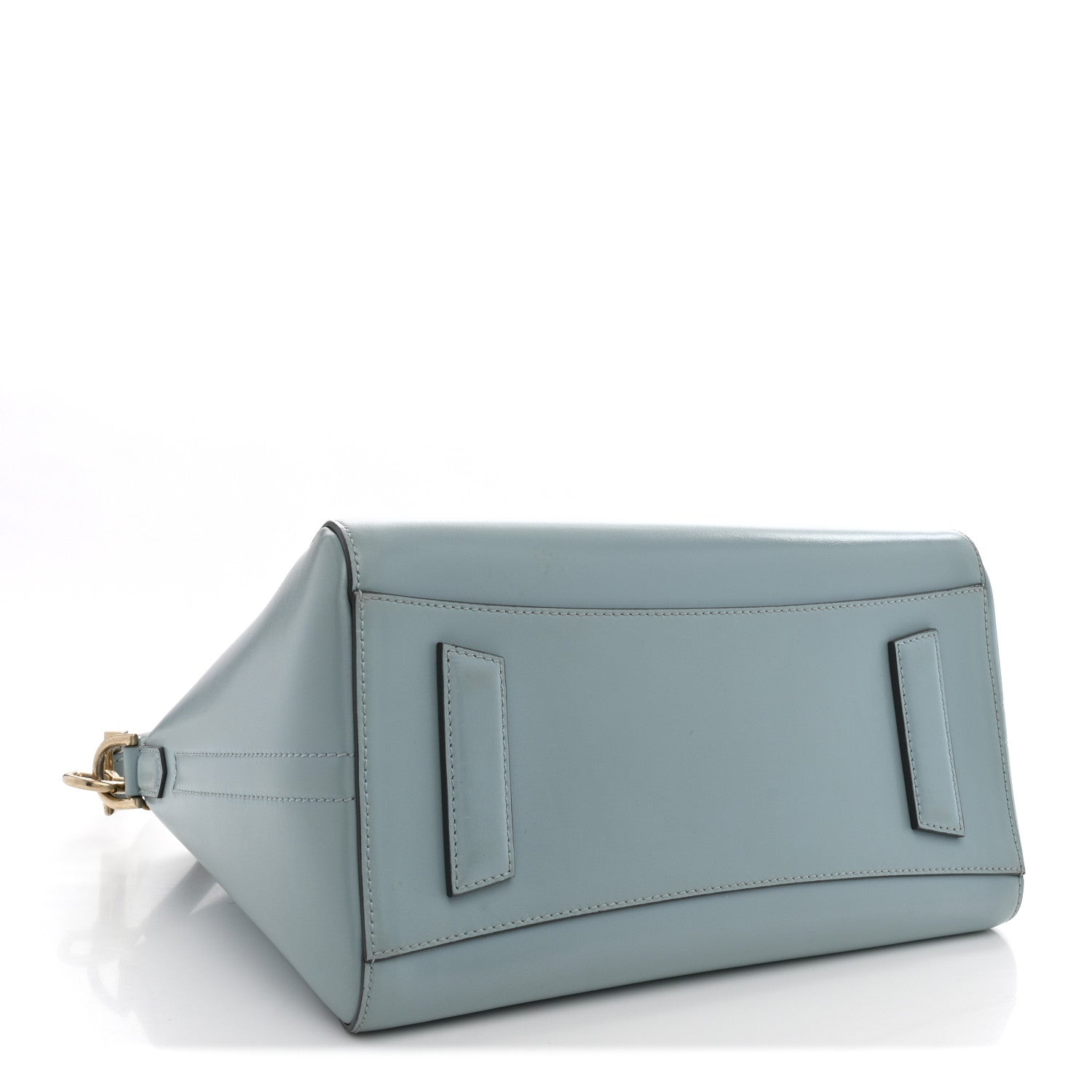 Givenchy Shiny Lord Calfskin Small Antigona Light Blue