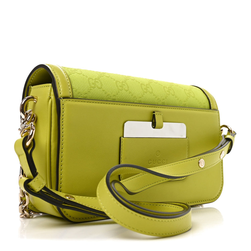 Gucci Monogram Go Small Shoulder Bag Firefly