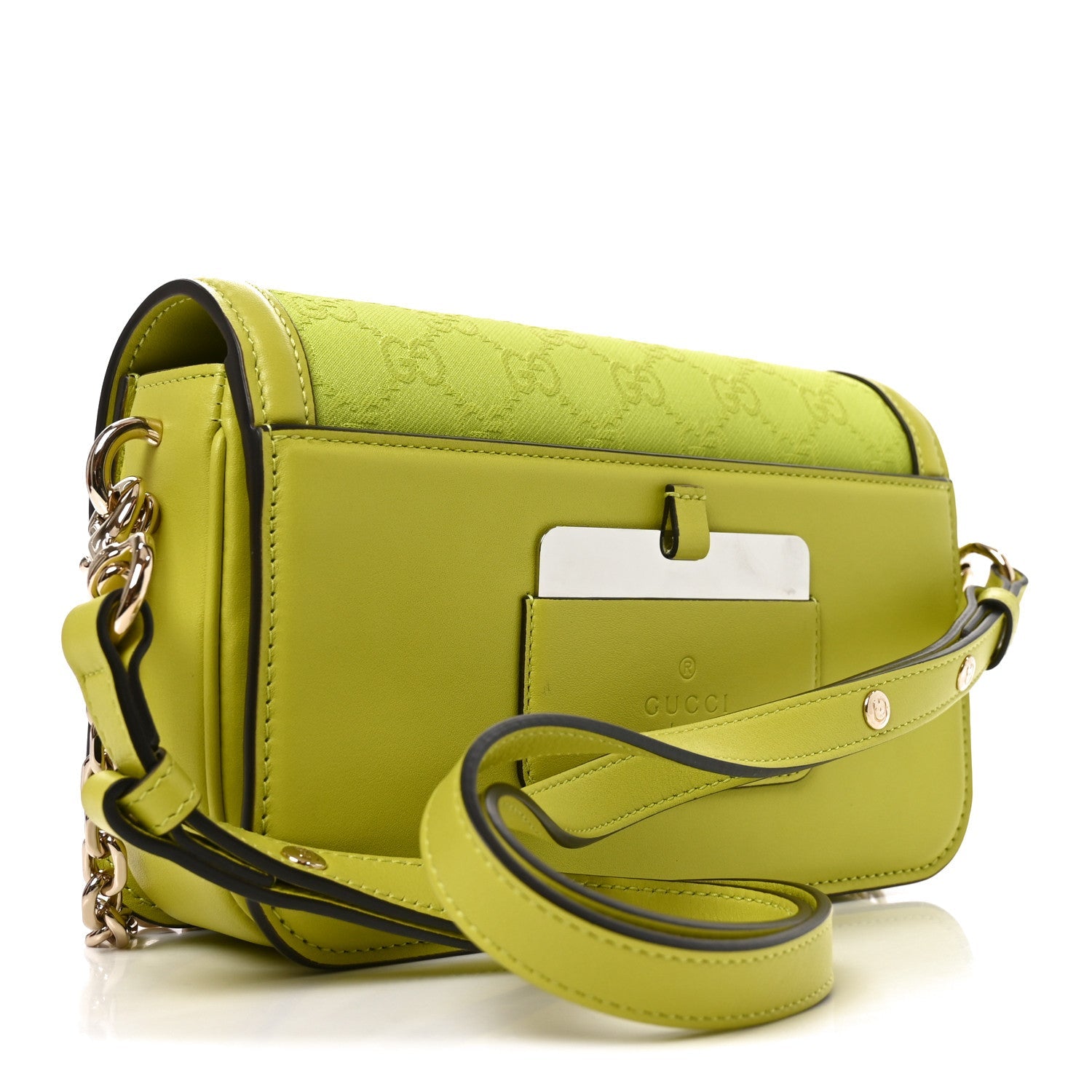 Gucci Monogram Go Small Shoulder Bag Firefly