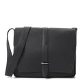 Hermès Togo Steve Light Messenger Bleu Nuit