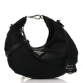 Prada Tessuto Nylon Saffiano Re-Edition 2006 Shoulder Bag Black Black