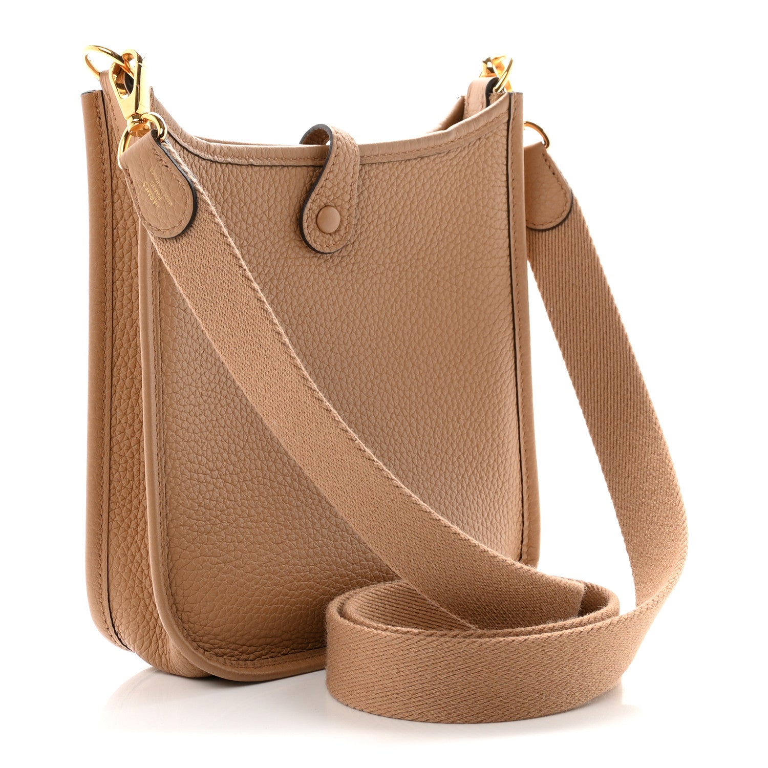 Hermès Taurillon Clemence Amazone Evelyne TPM Chai