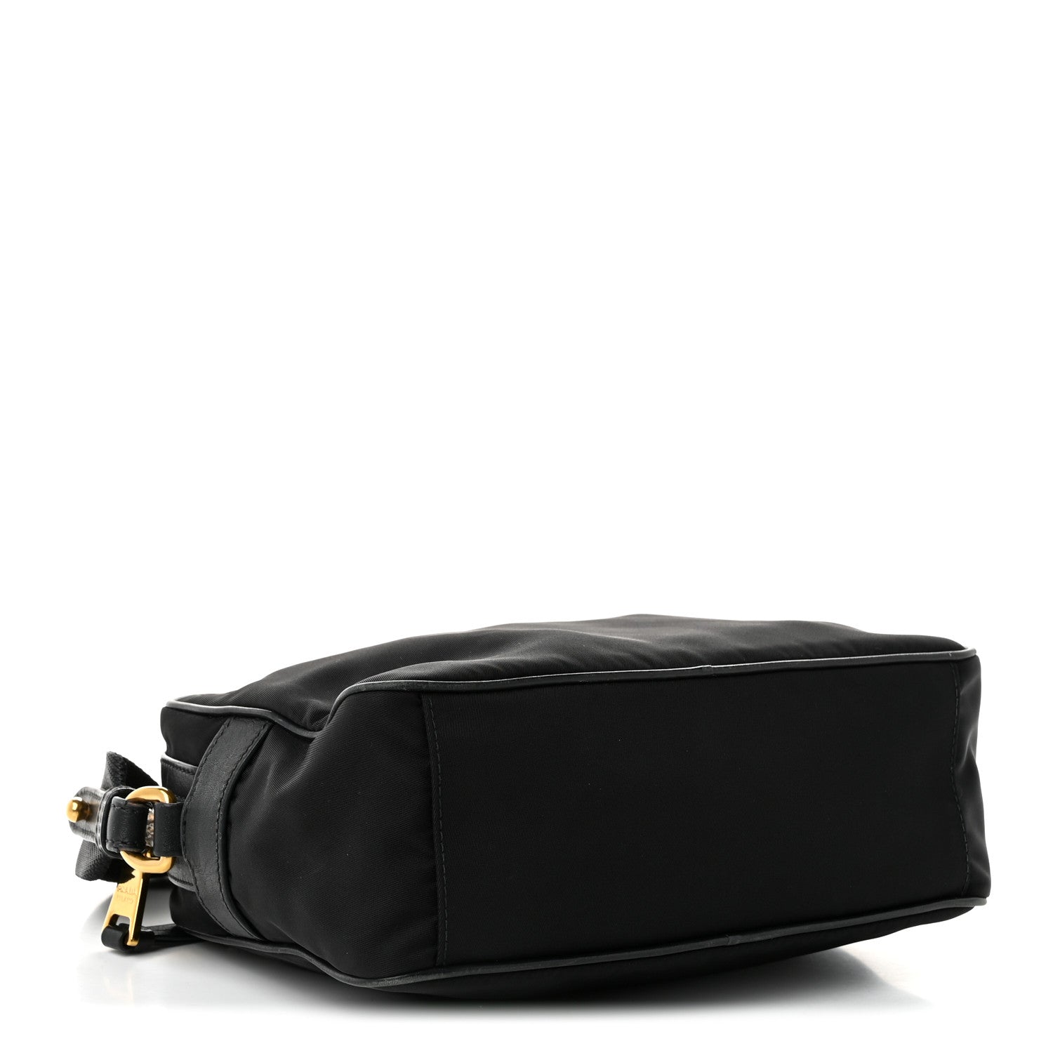 Prada Tessuto Nylon Soft Calf Camera Bag Black
