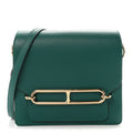 Hermès Evercolor Mini Sac Roulis Malachite