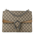 Gucci GG Supreme Monogram Medium Dionysus Shoulder Bag Taupe
