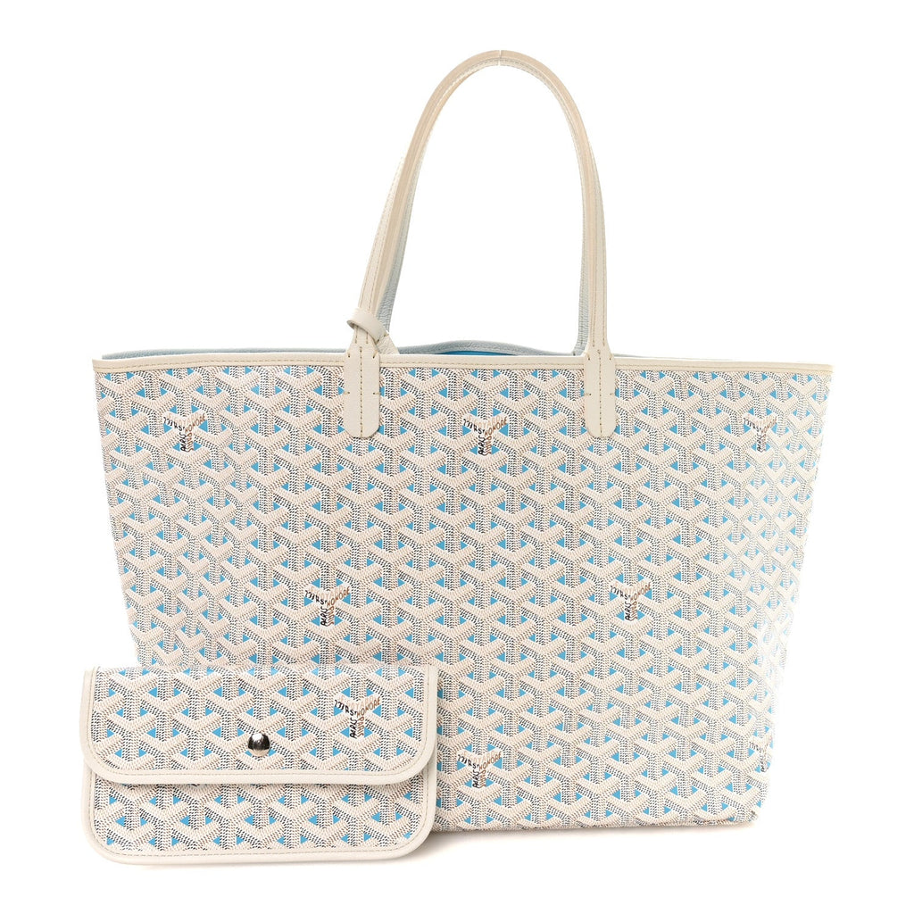 Goyard Saint Louis Claire Voie PM White Opaline