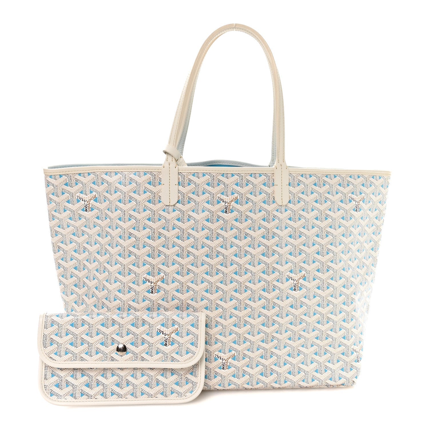 Goyard Saint Louis Claire Voie PM White Opaline