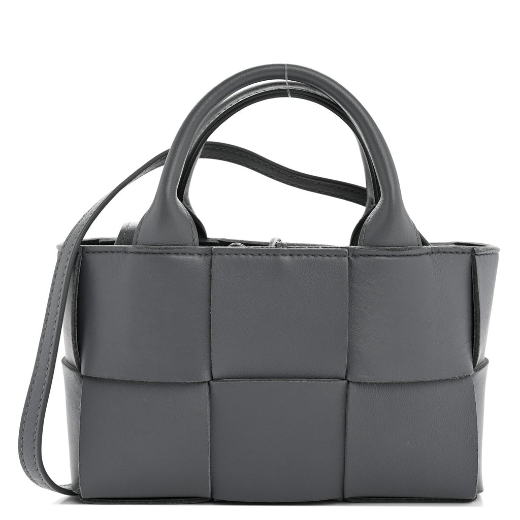 Bottega Veneta Nappa Maxi Intrecciato Arco Tote Thunder
