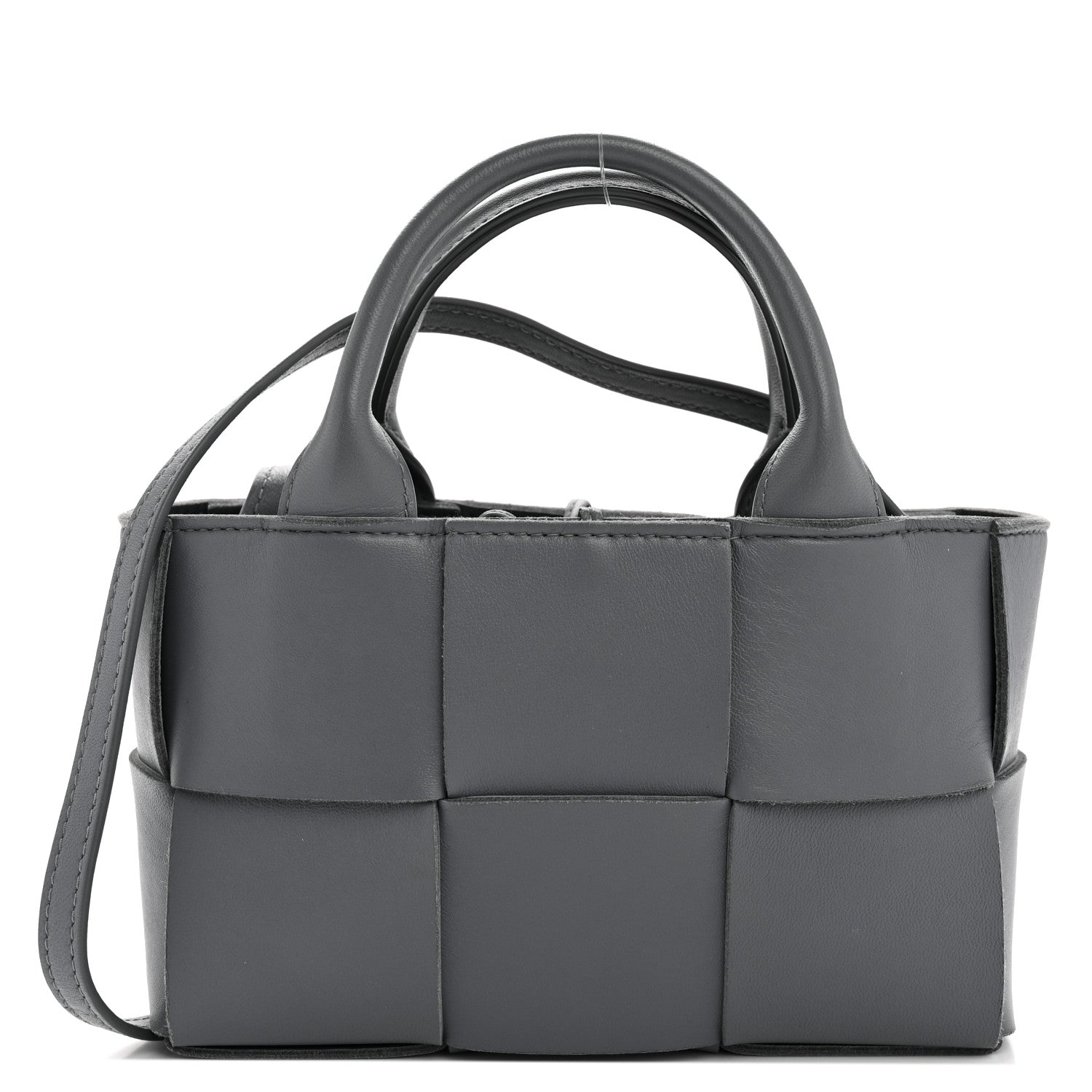 Bottega Veneta Nappa Maxi Intrecciato Arco Tote Thunder