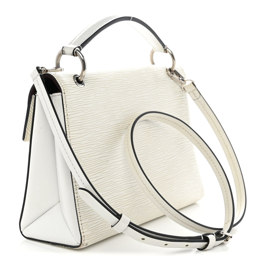 Louis Vuitton Epi Pochette Grenelle White