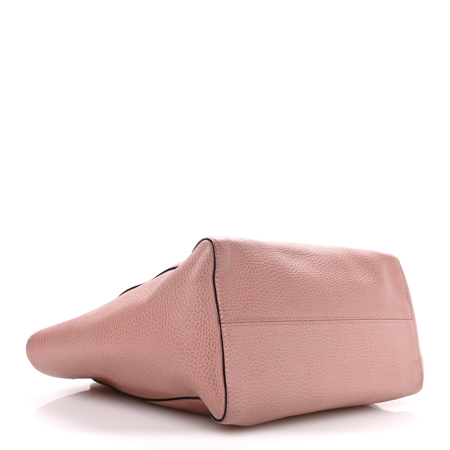 Gucci Dollar Calfskin Small Swing Tote Soft Pink