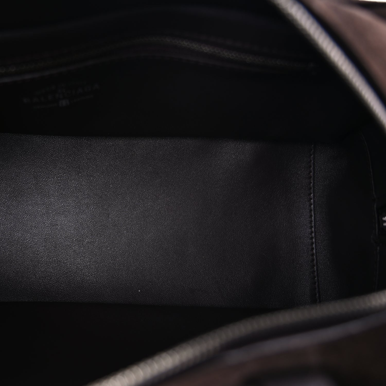Balenciaga Suede Calfskin Small Carrie Bowling Bag Light Espresso
