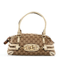 Gucci Monogram Wave Medium Boston Off White