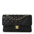 Chanel Caviar Quilted Small Double Flap Black
