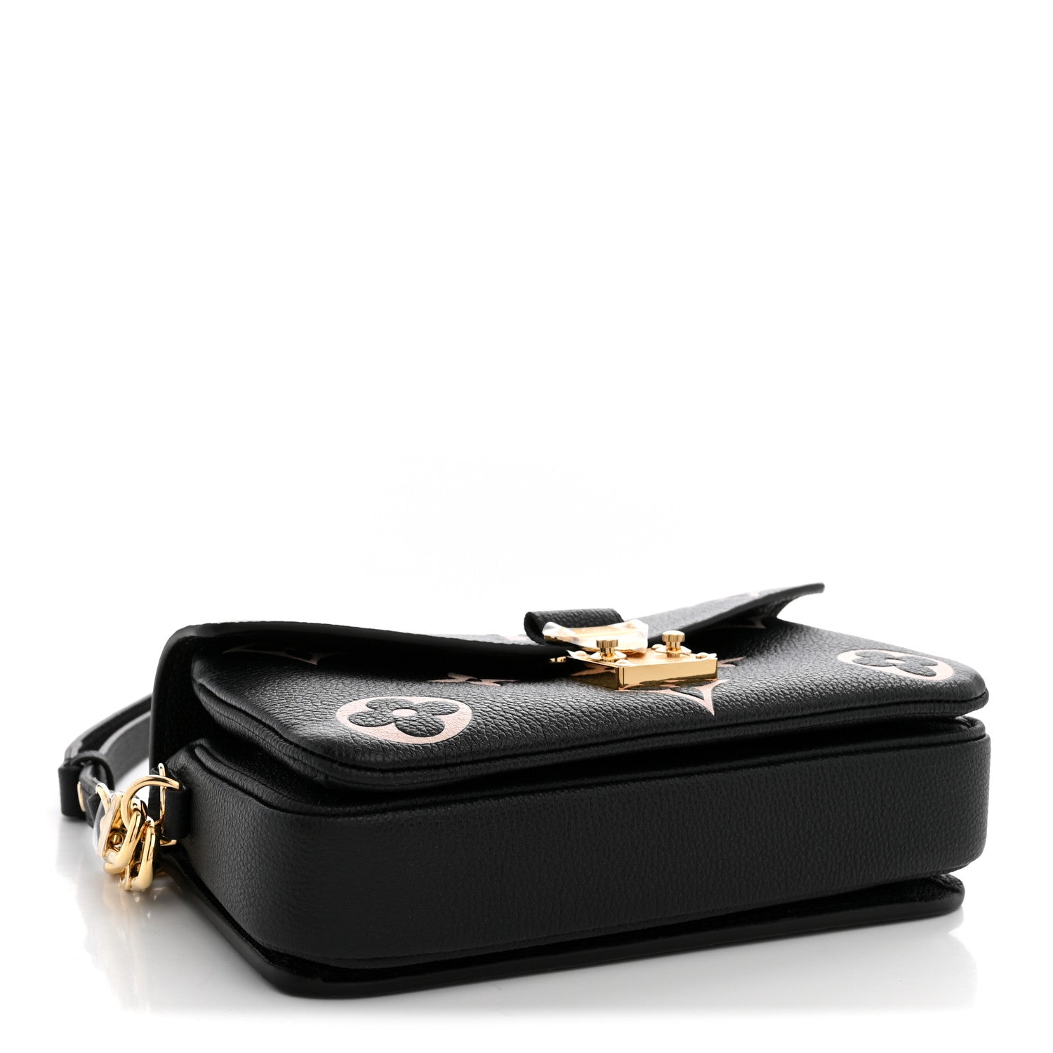 Louis Vuitton Empreinte Monogram Giant Pochette Metis East West Black Beige