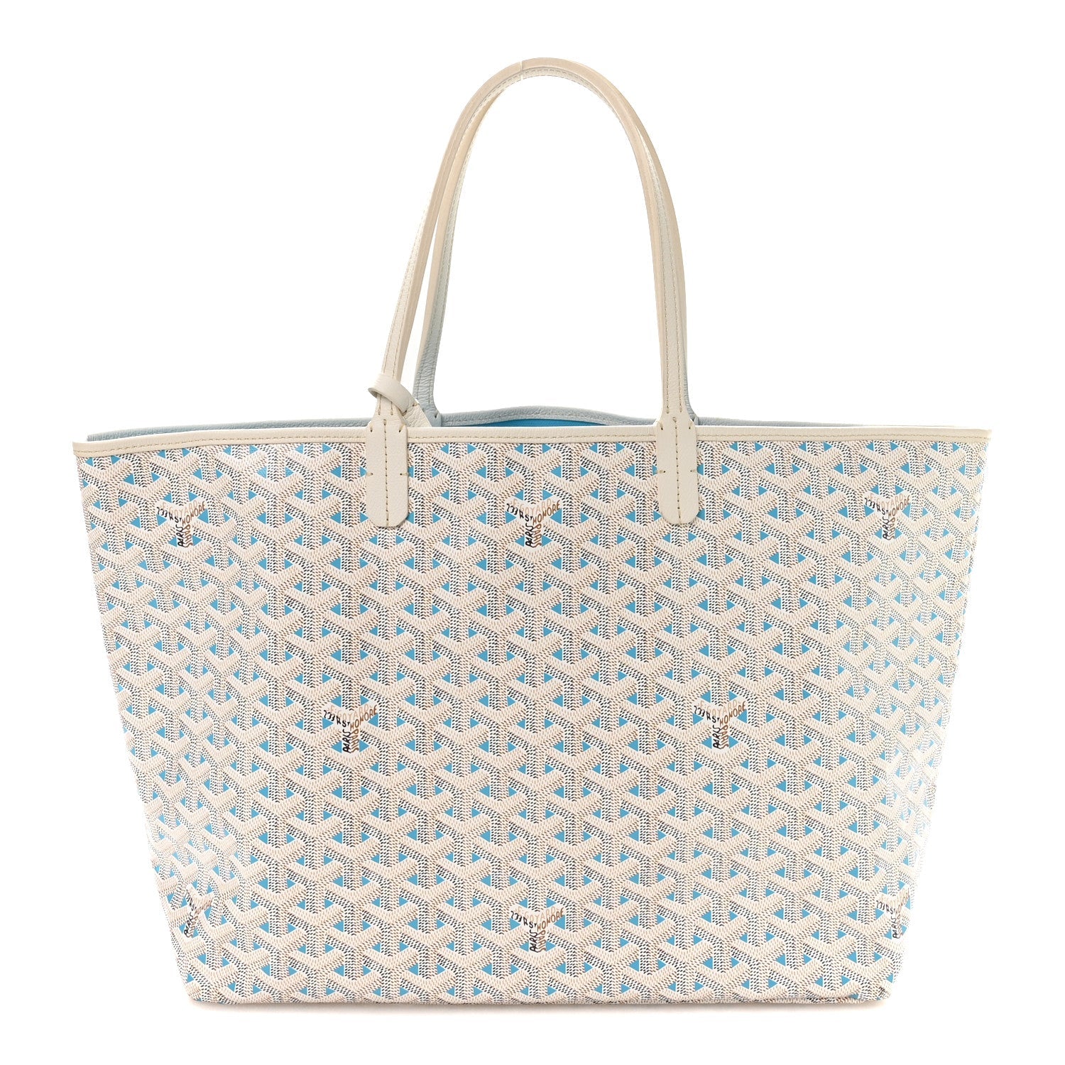 Goyard Saint Louis Claire Voie PM White Opaline