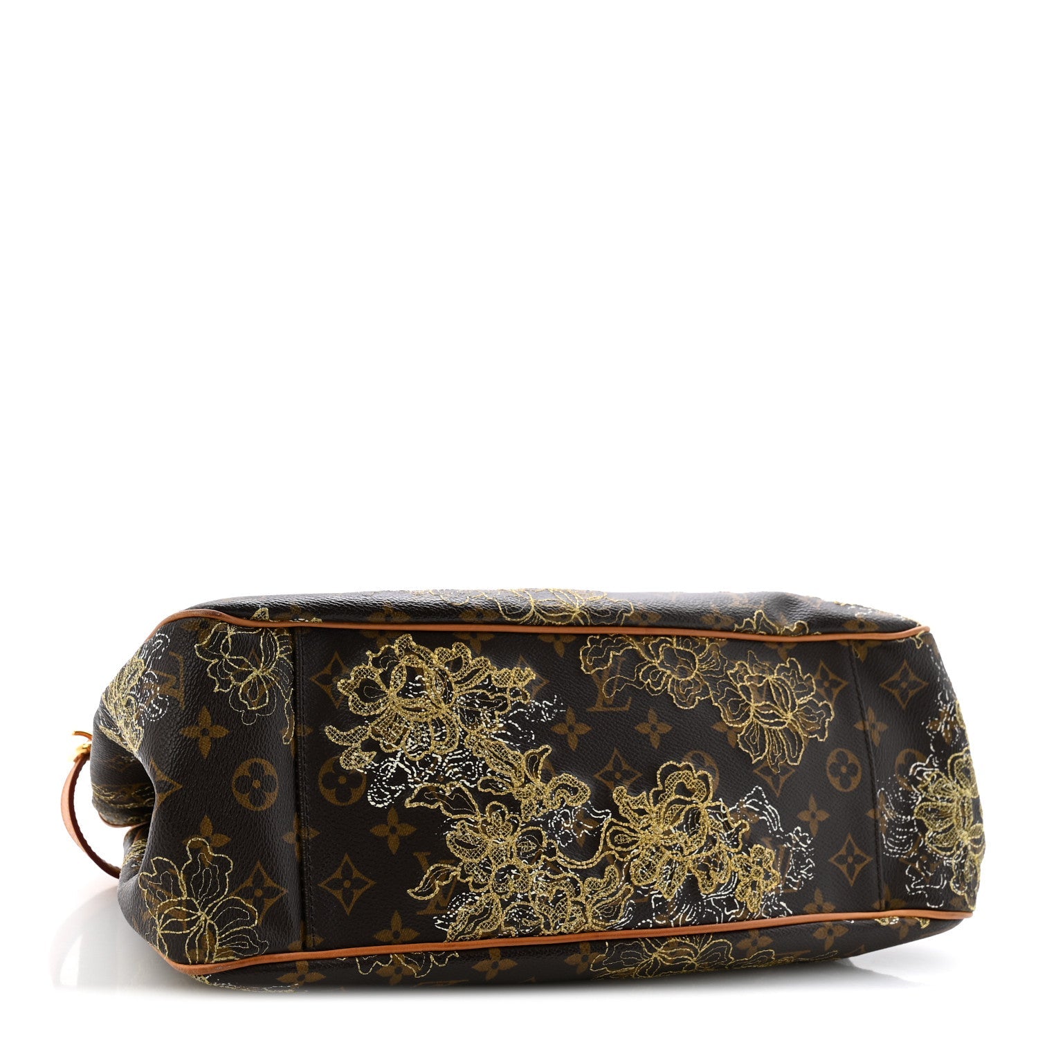 Louis Vuitton Monogram Dentelle Batignolles Horizontal Gold