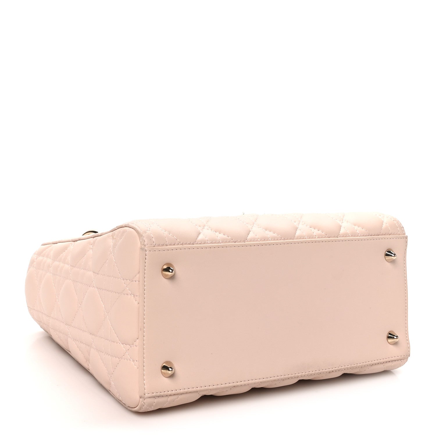 Dior Lambskin Cannage Medium Lady Dior Light Pink