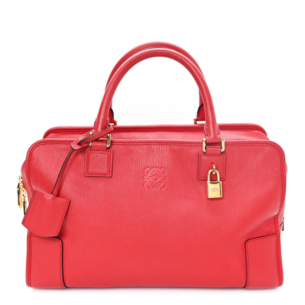 Loewe Calfskin Amazona 36 Red