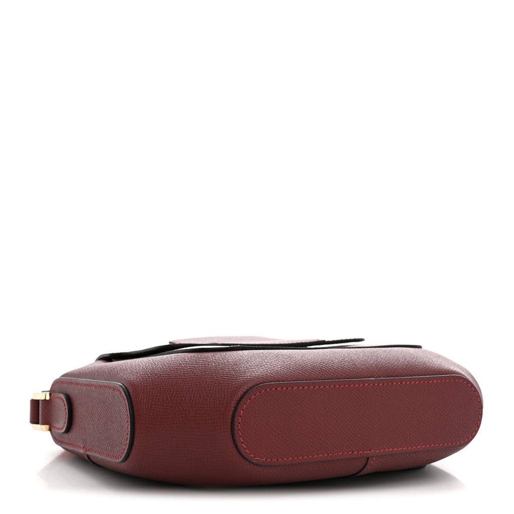 Hermès Epsom Octogone 23 Rouge H