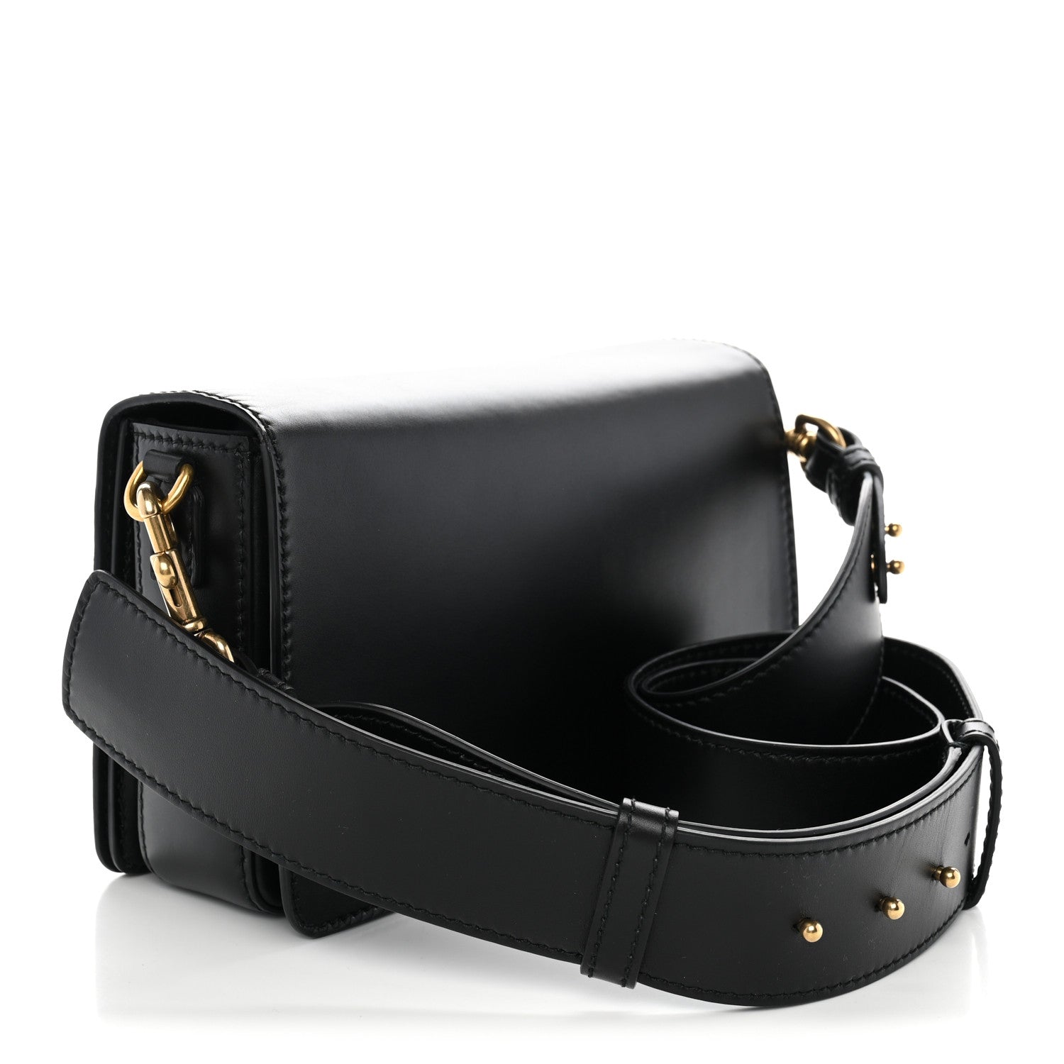 Dior Smooth Calfskin Dio(r)evolution Flap Bag Black