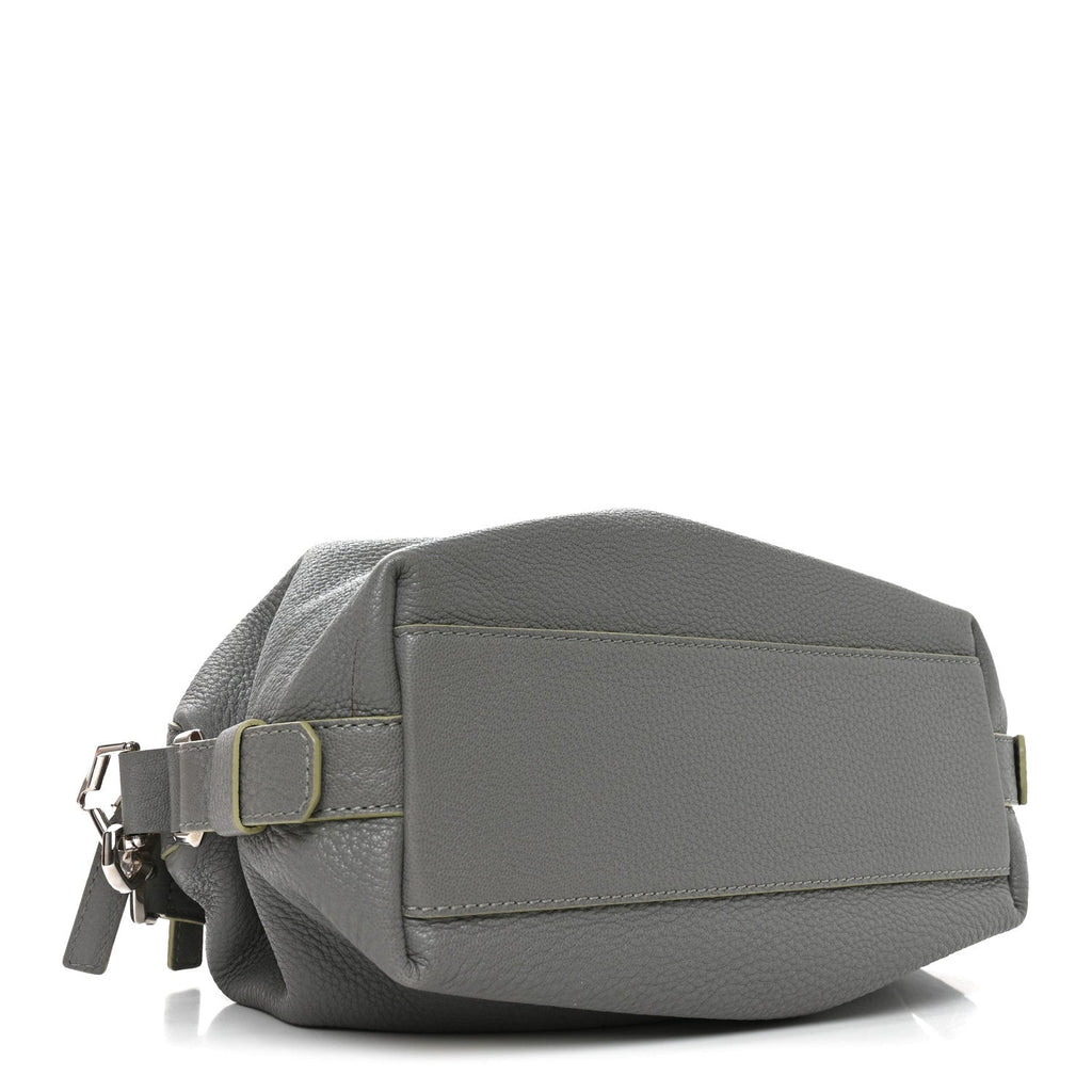 Givenchy Pebbled Calfskin Small Nightingale Pearl Grey