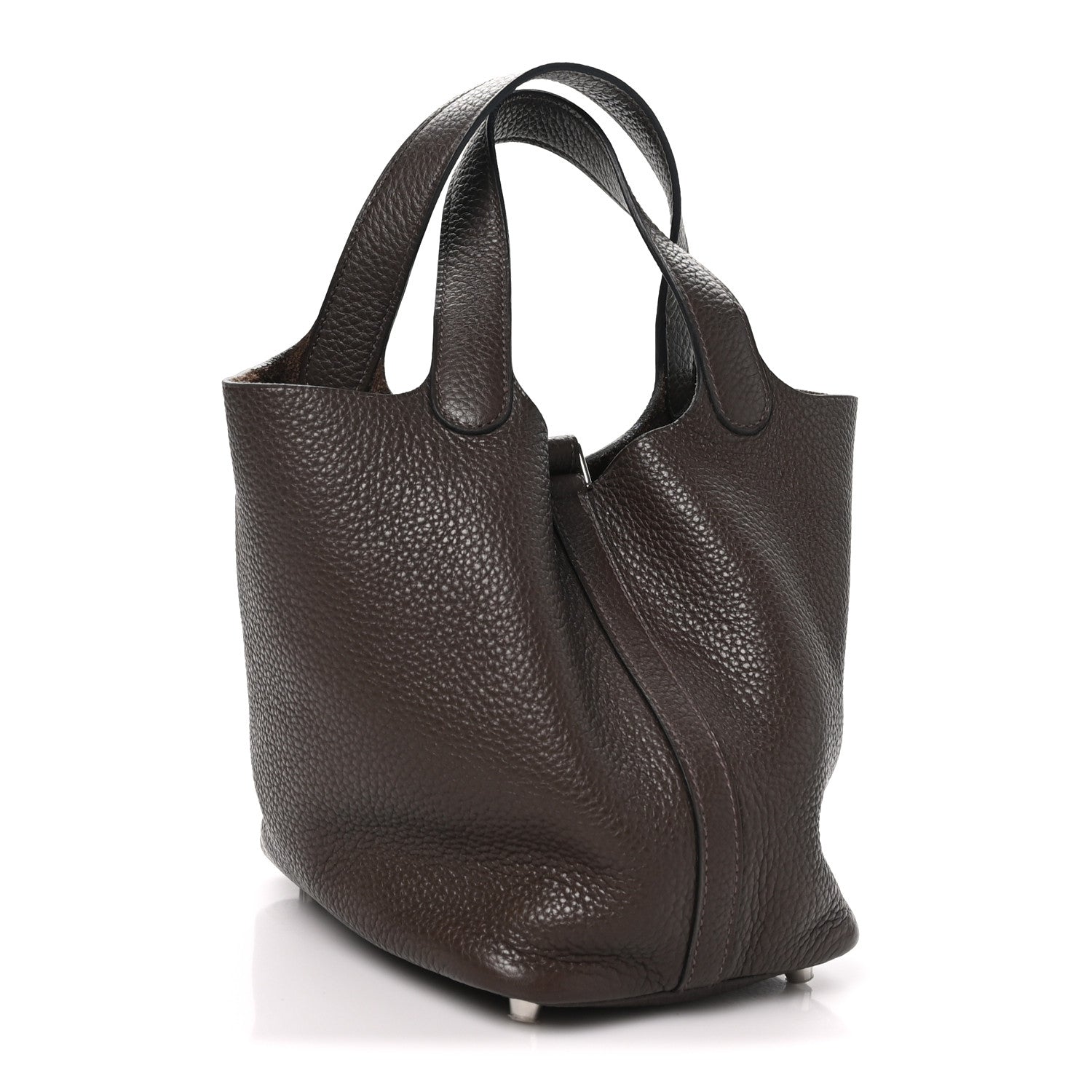 Hermès Taurillon Clemence Picotin Lock 18 PM Cacao