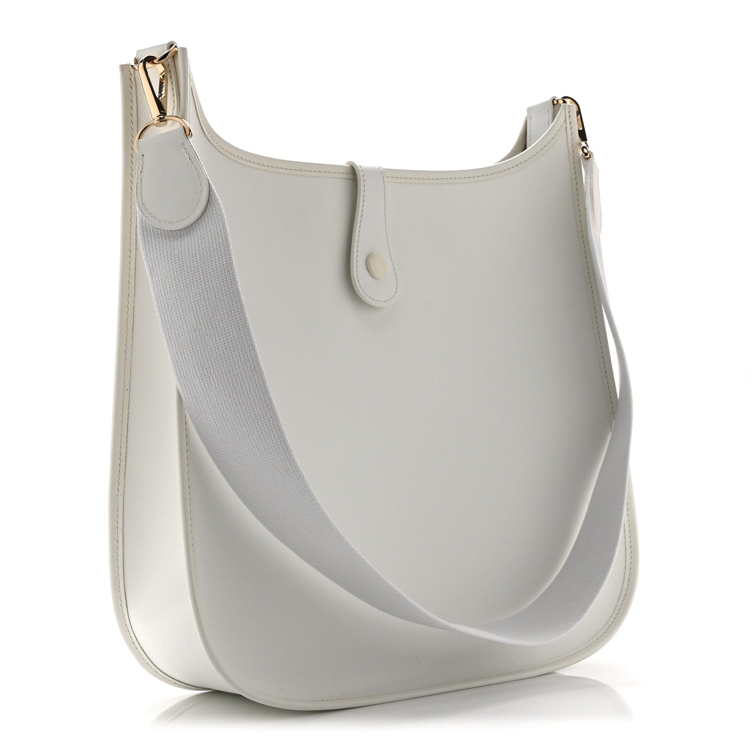 Hermès Epsom Evelyne GM White