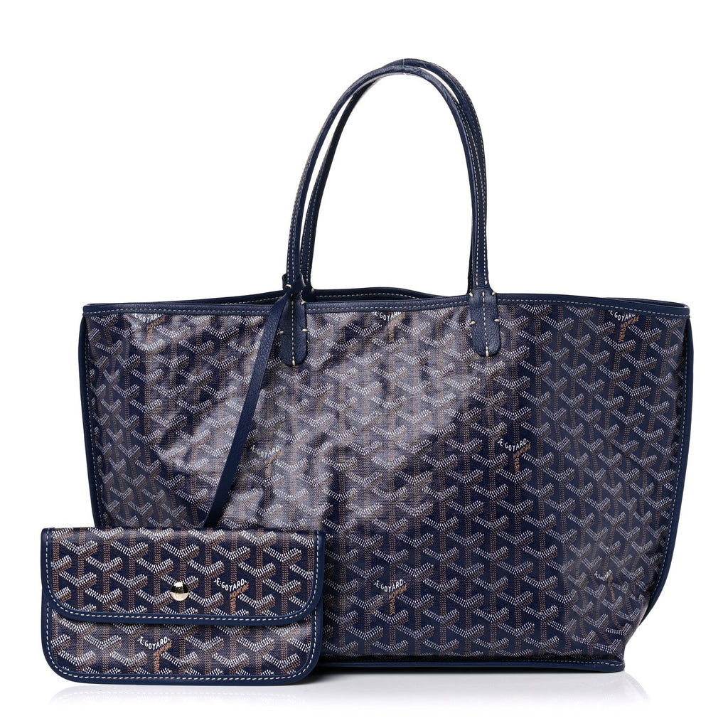 Goyard Goyardine Reversible Anjou PM Navy