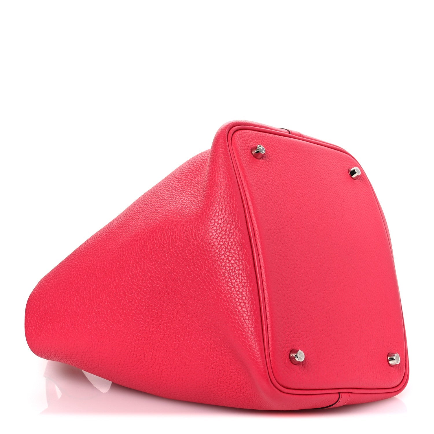 Hermès Taurillon Clemence Picotin Lock 22 MM Rose Extreme
