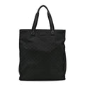 Gucci Nylon Monogram Vertical Tote Black