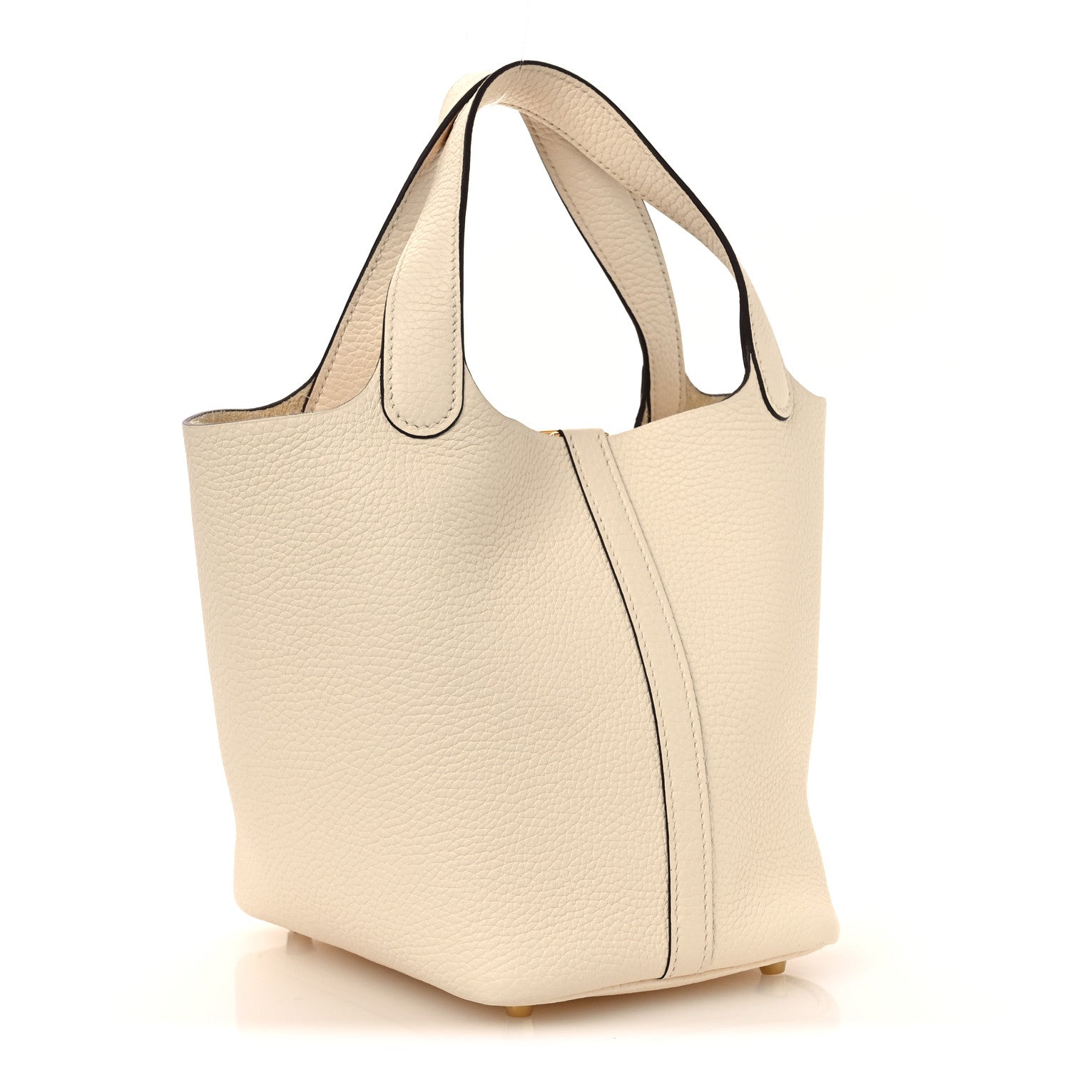 Hermès Taurillon Clemence Picotin Lock 18 PM Nata