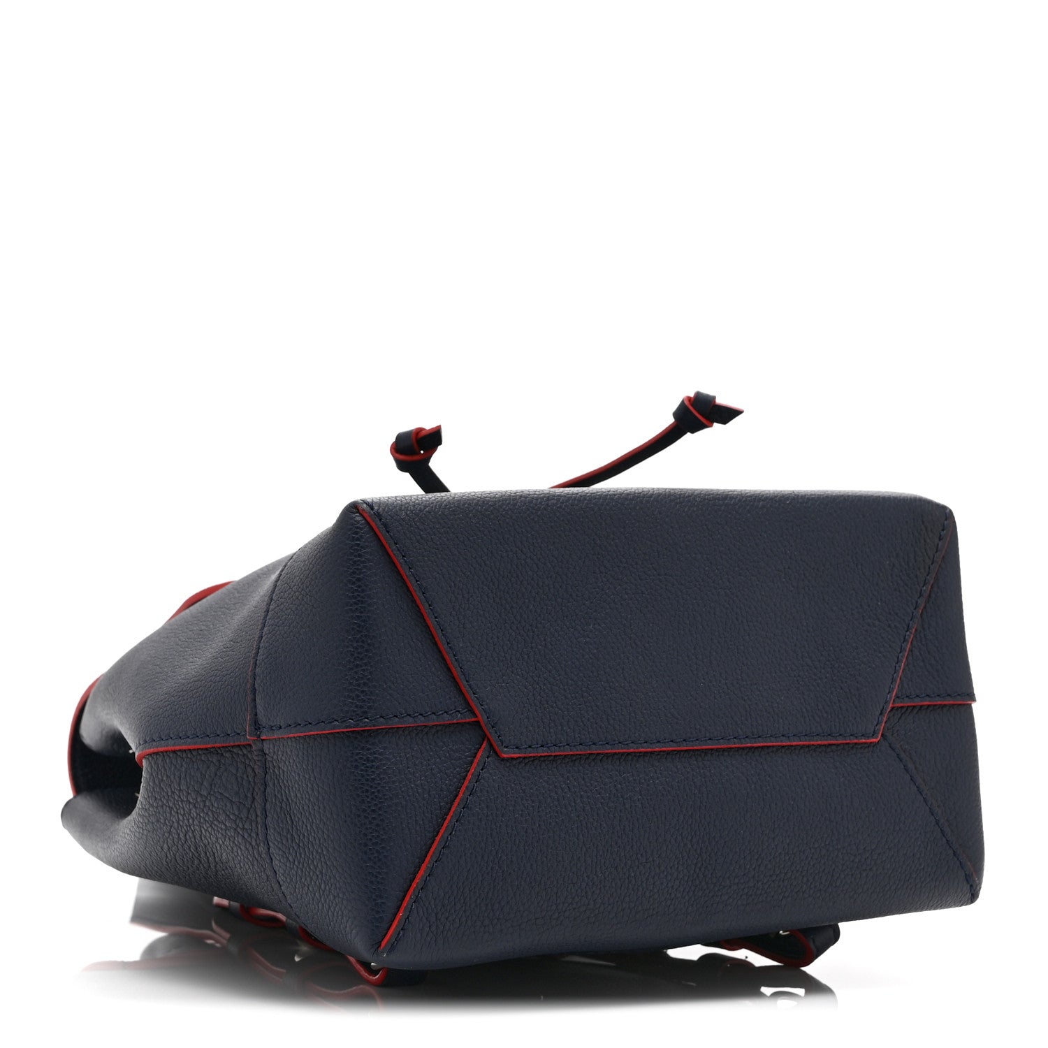 Louis Vuitton Soft Calfskin Lockme Backpack Marine Rouge