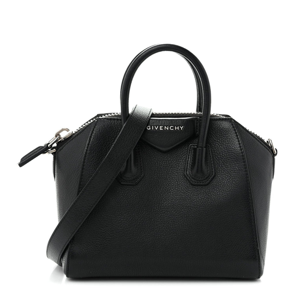Givenchy Sugar Goatskin Mini Antigona Black