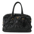 Prada Nappa Gaufre Tote Black