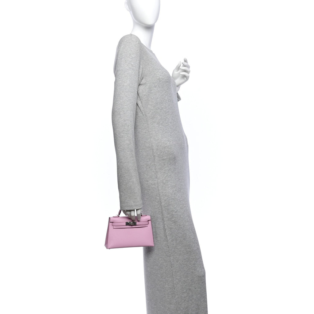 Hermès Epsom Mini Kelly Sellier 20 – Mauve Sylvestre