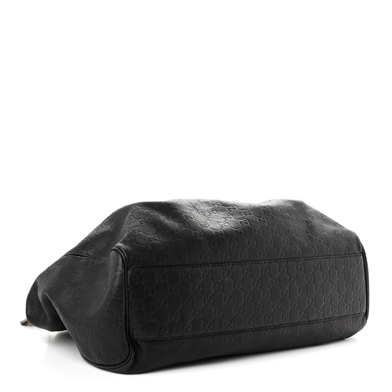 Gucci Guccissima Large Sukey Tote Black