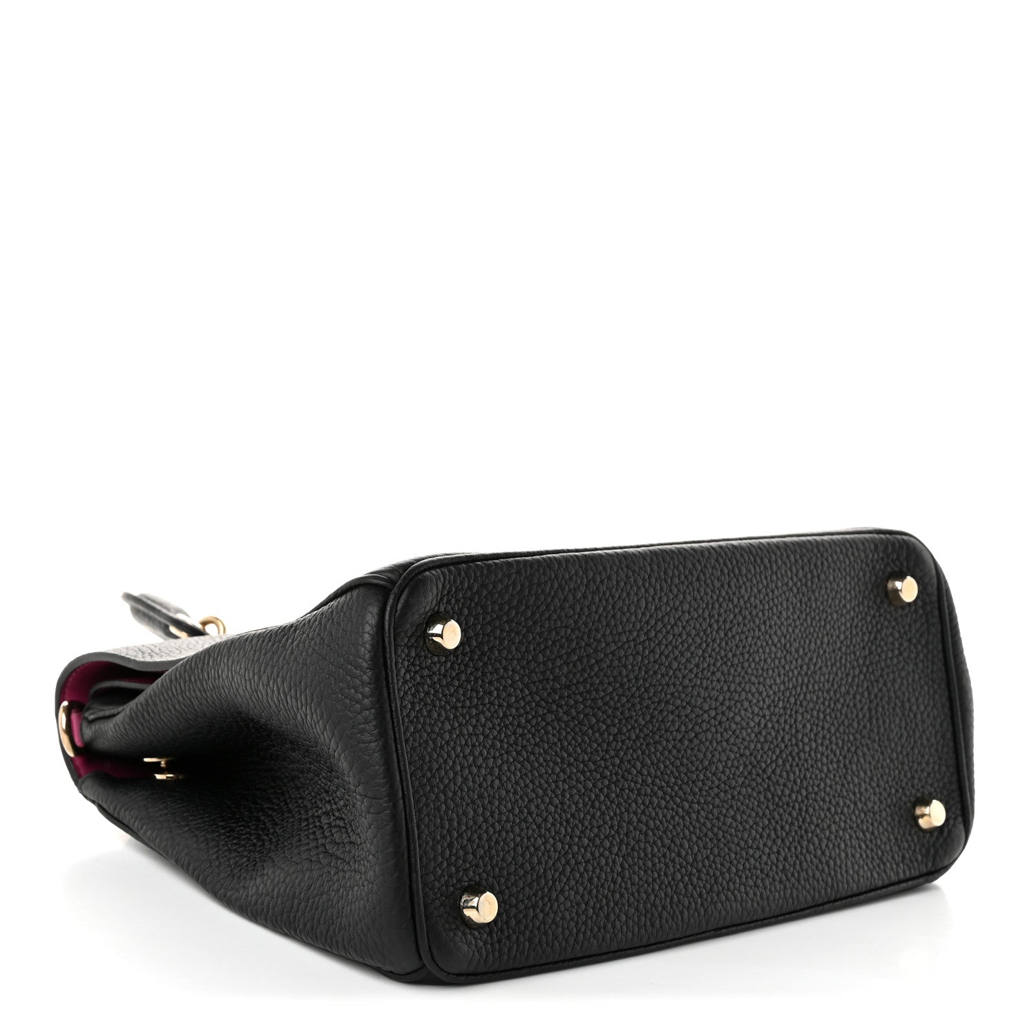 Dior Bullcalf Small Be Dior Flap Black Fraise