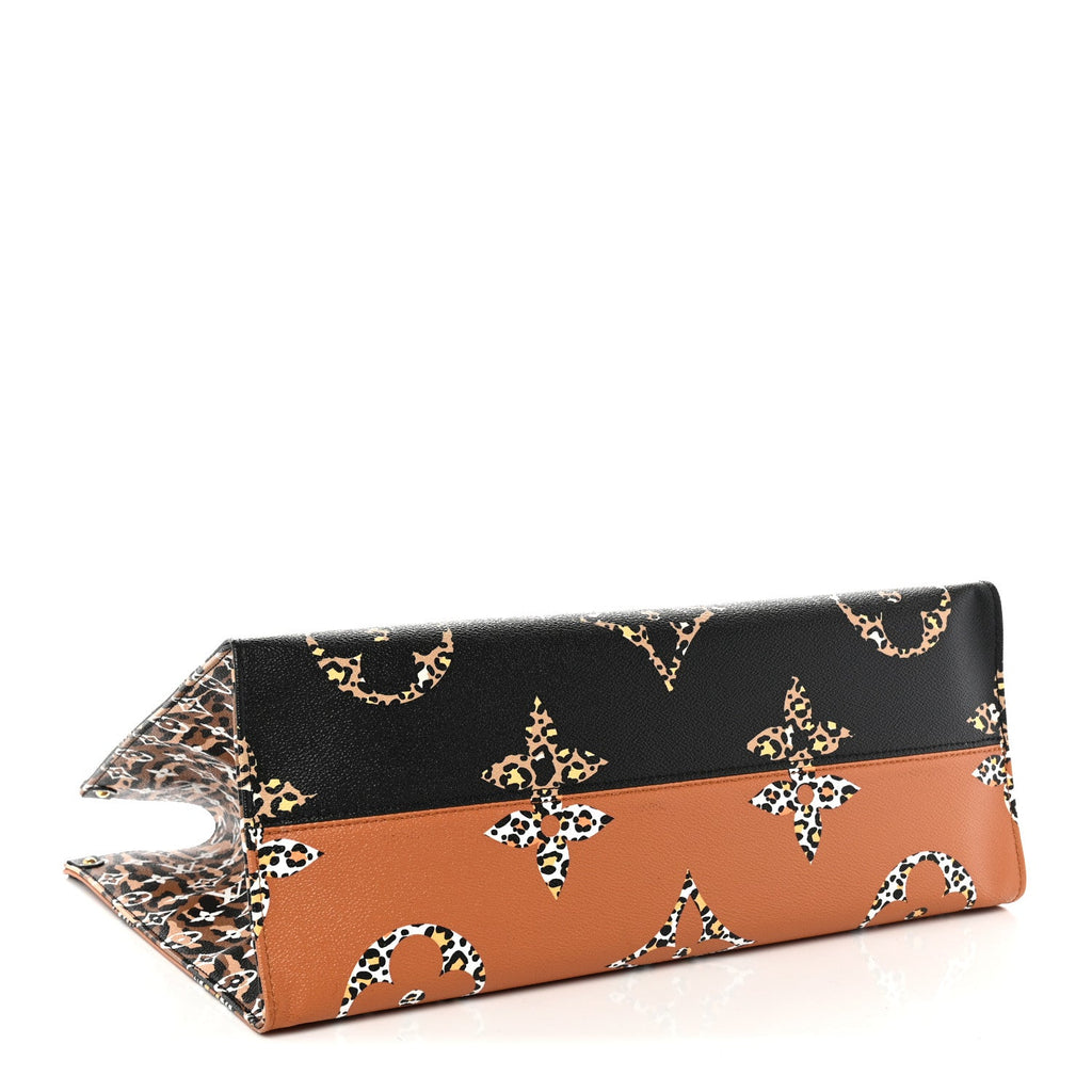 Louis Vuitton Monogram Giant Jungle Onthego GM Black