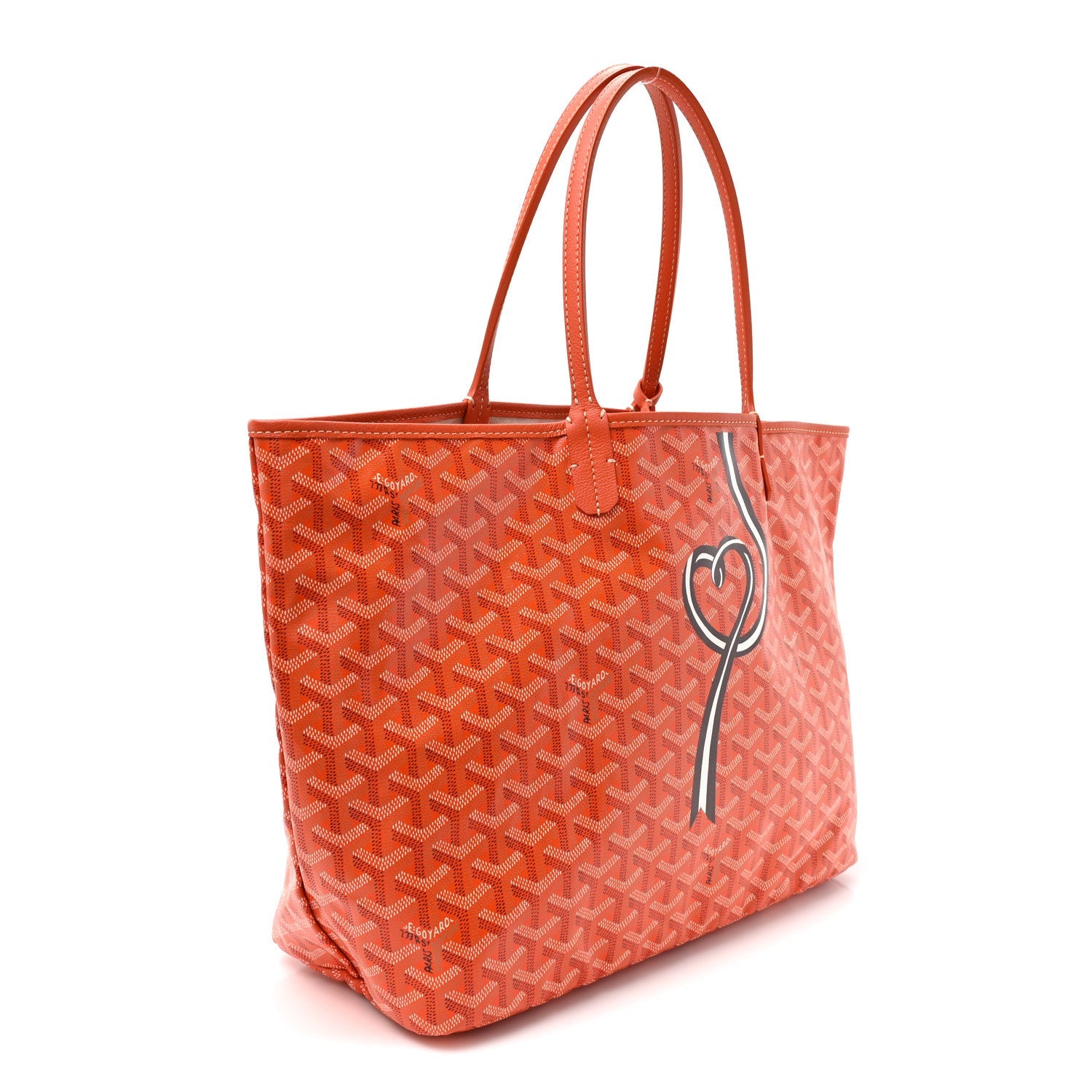 Goyard Coeur Ruban Saint Louis PM Orange