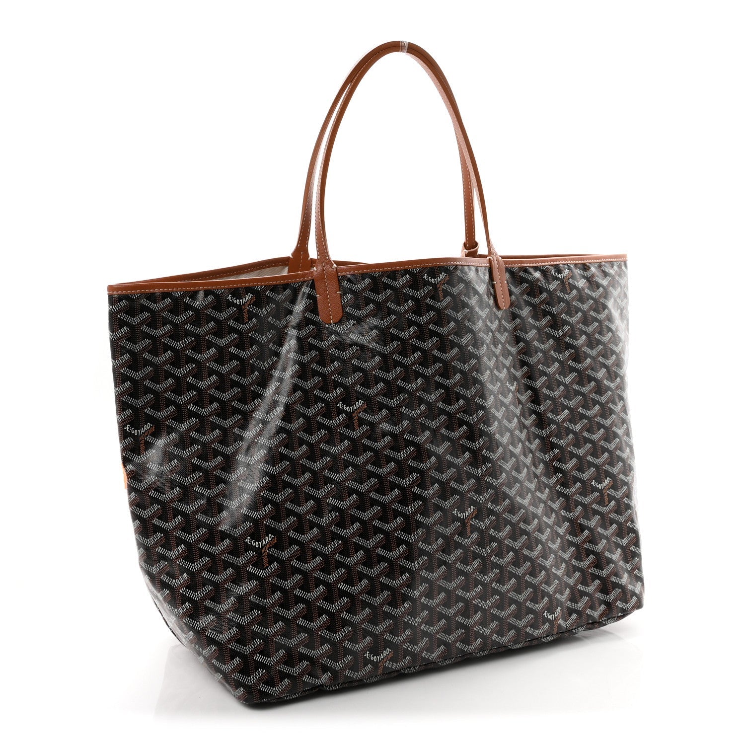 Goyard Goyardine Saint Louis GM Black Gold