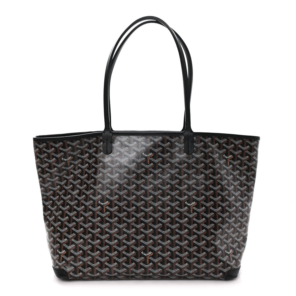 Goyard Artois MM Tote in Black Goyardine