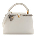Louis Vuitton Taurillon Chain Capucines BB Gypsy Snow