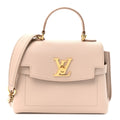 Louis Vuitton Soft Calfskin Mini Lockme Ever Greige