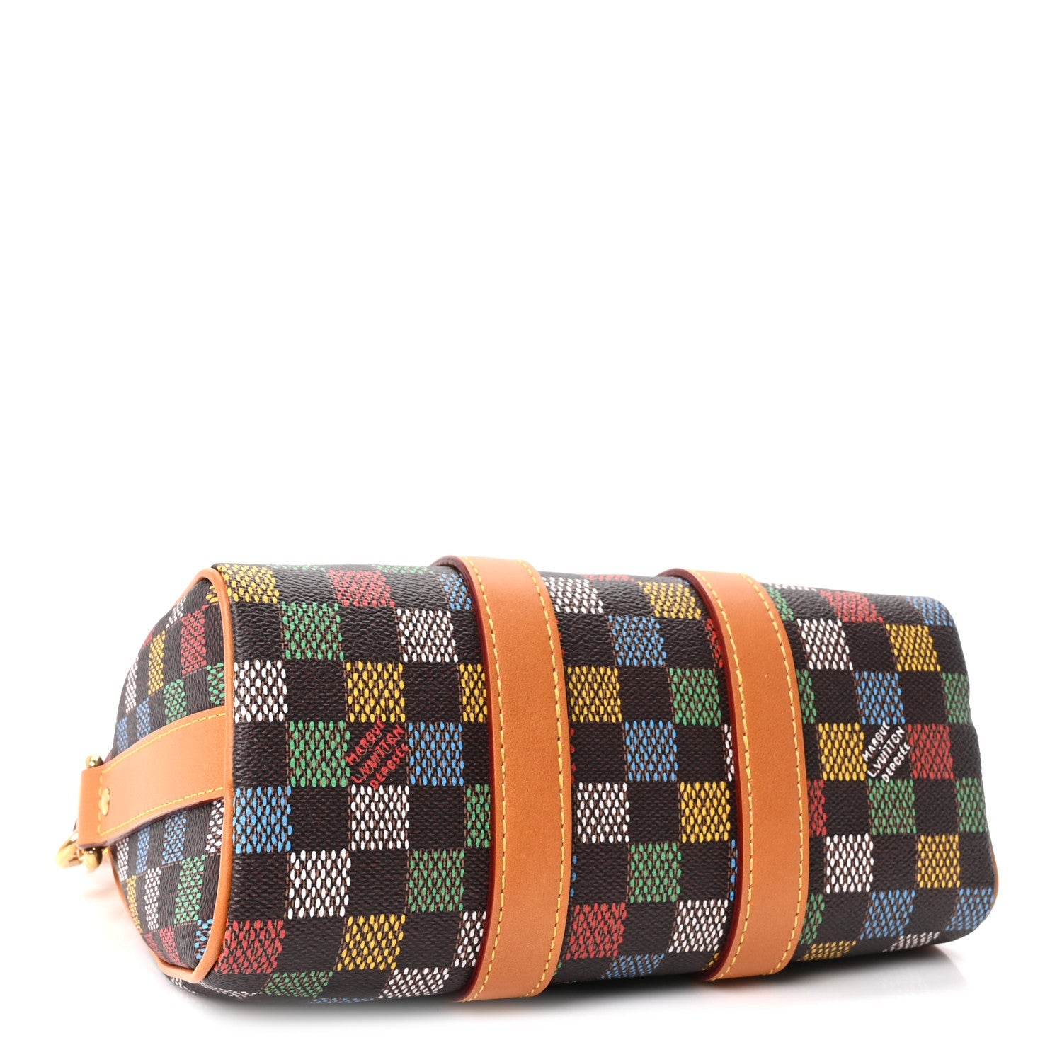 Louis Vuitton LV Vers Damier Ebene Keepall Bandouliere 25