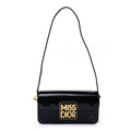 Dior Patent Miss Dior Flap Black